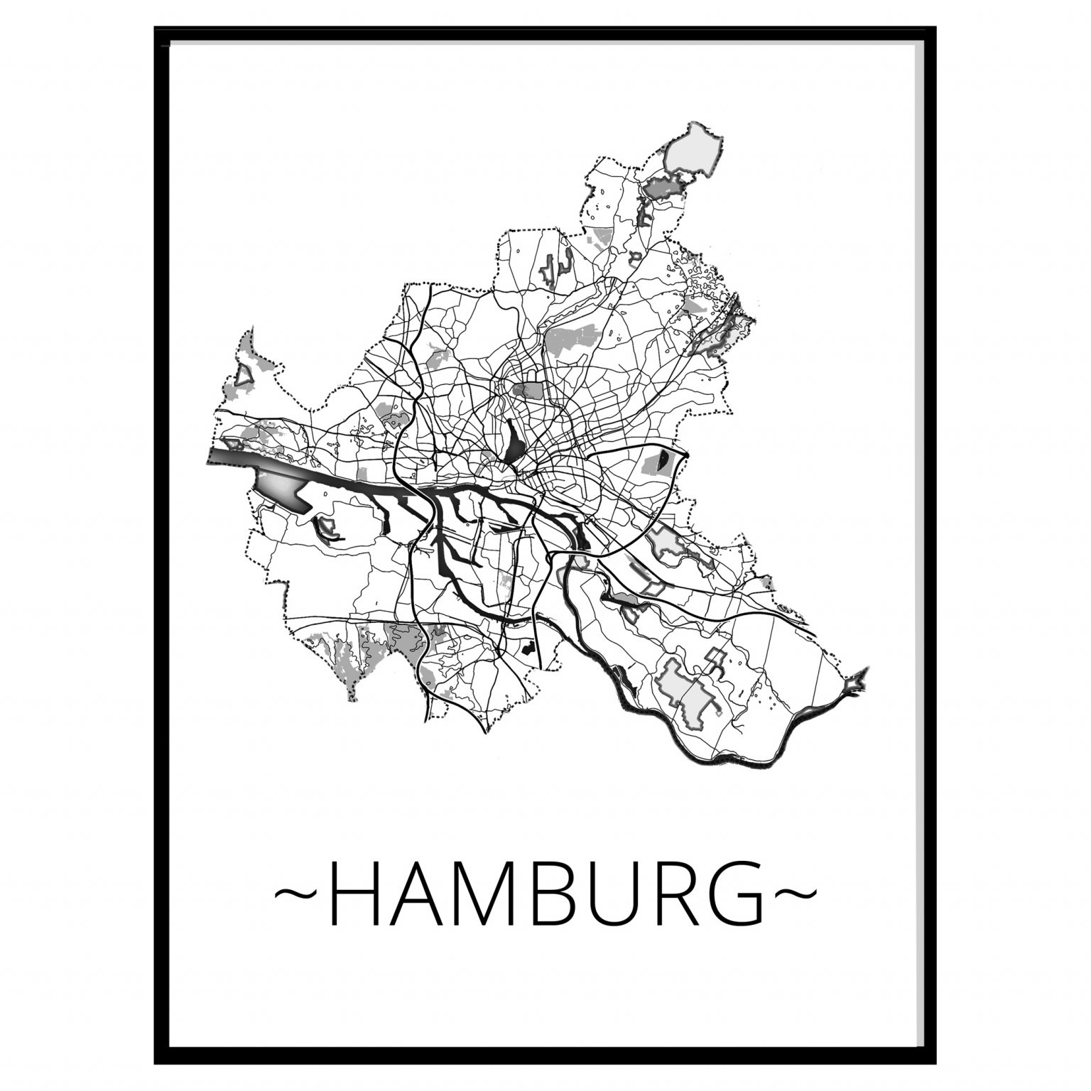 stadtplan_poster_hamburg